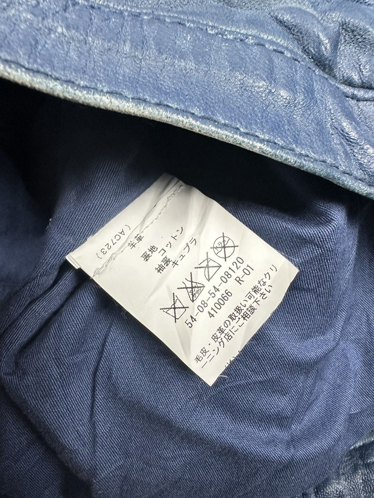 Japanese Brand Vintage Rider Leather Jacket Riri M6 Zipper Size US M / EU 48-50 / 2 - 10 Thumbnail