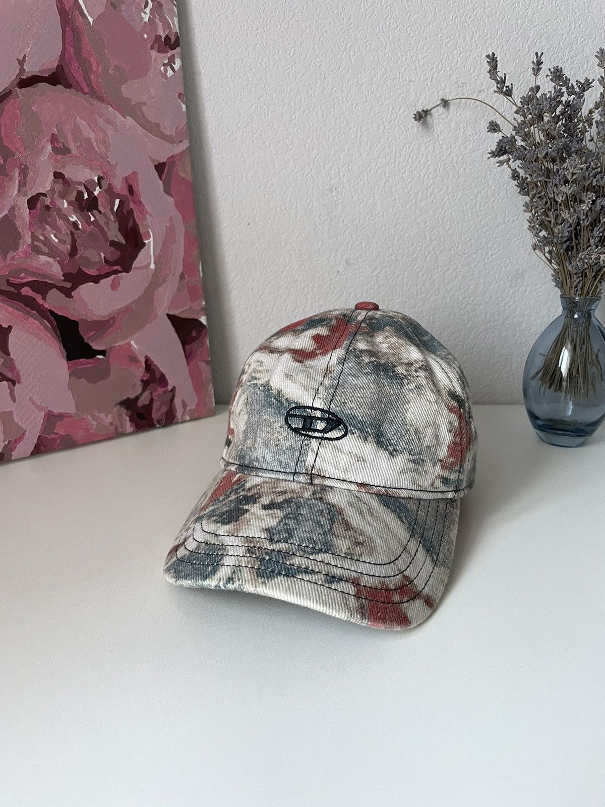 Diesel Diesel Camouflage Hat Cap Distressed VERY RARE Size ONE SIZE - 3 Thumbnail