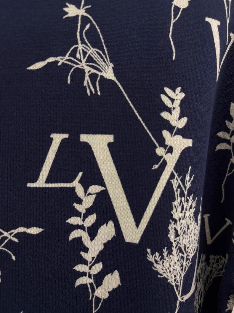 Louis Vuitton Louis Vuitton Short Sleeve Deep Blue T -2505 Size US S / EU 44-46 / 1 - 4 Thumbnail