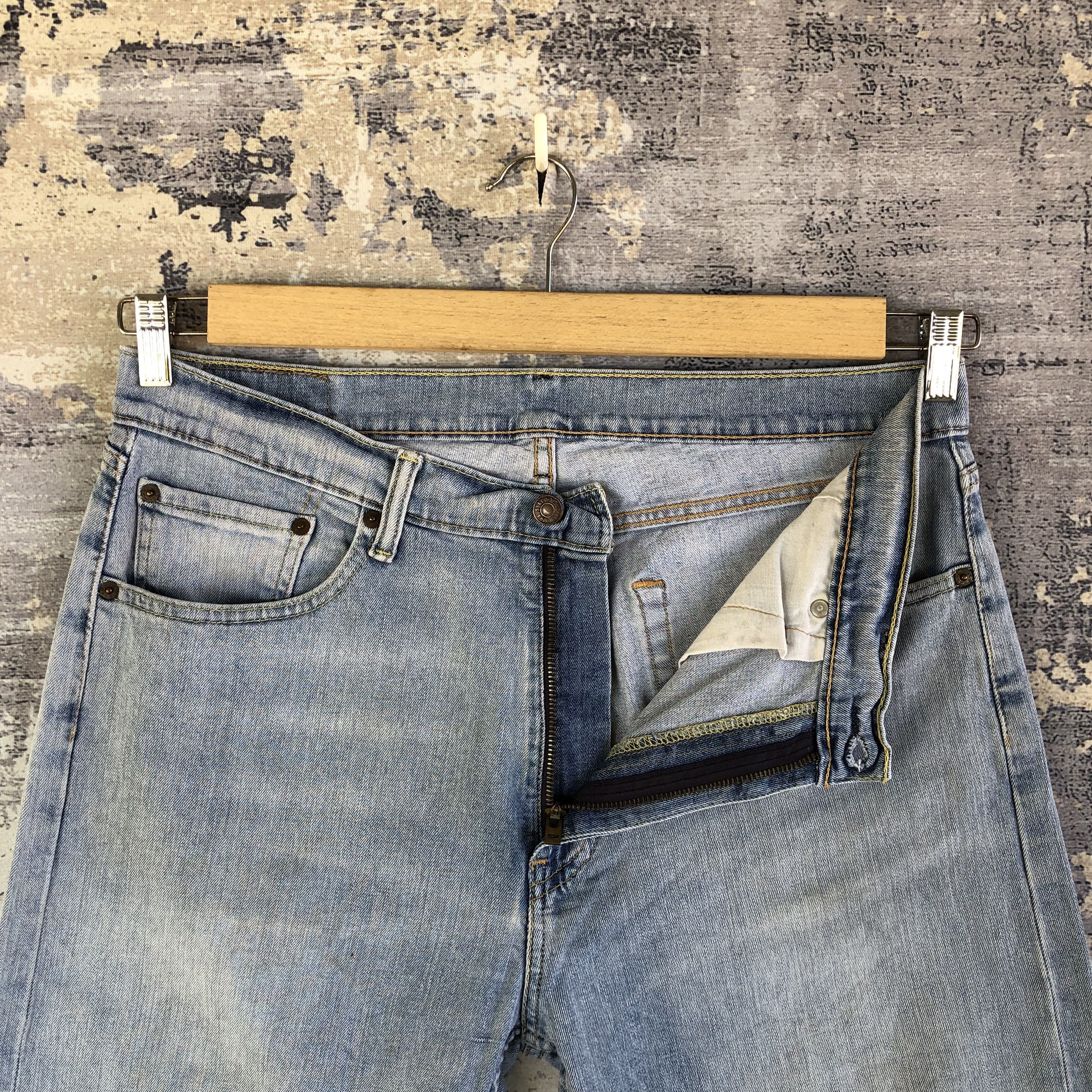 Levi's Vintage 90's Levis 505 Light Wash Jeans Faded Levis Denim Size US 34 / EU 50 - 5 Thumbnail