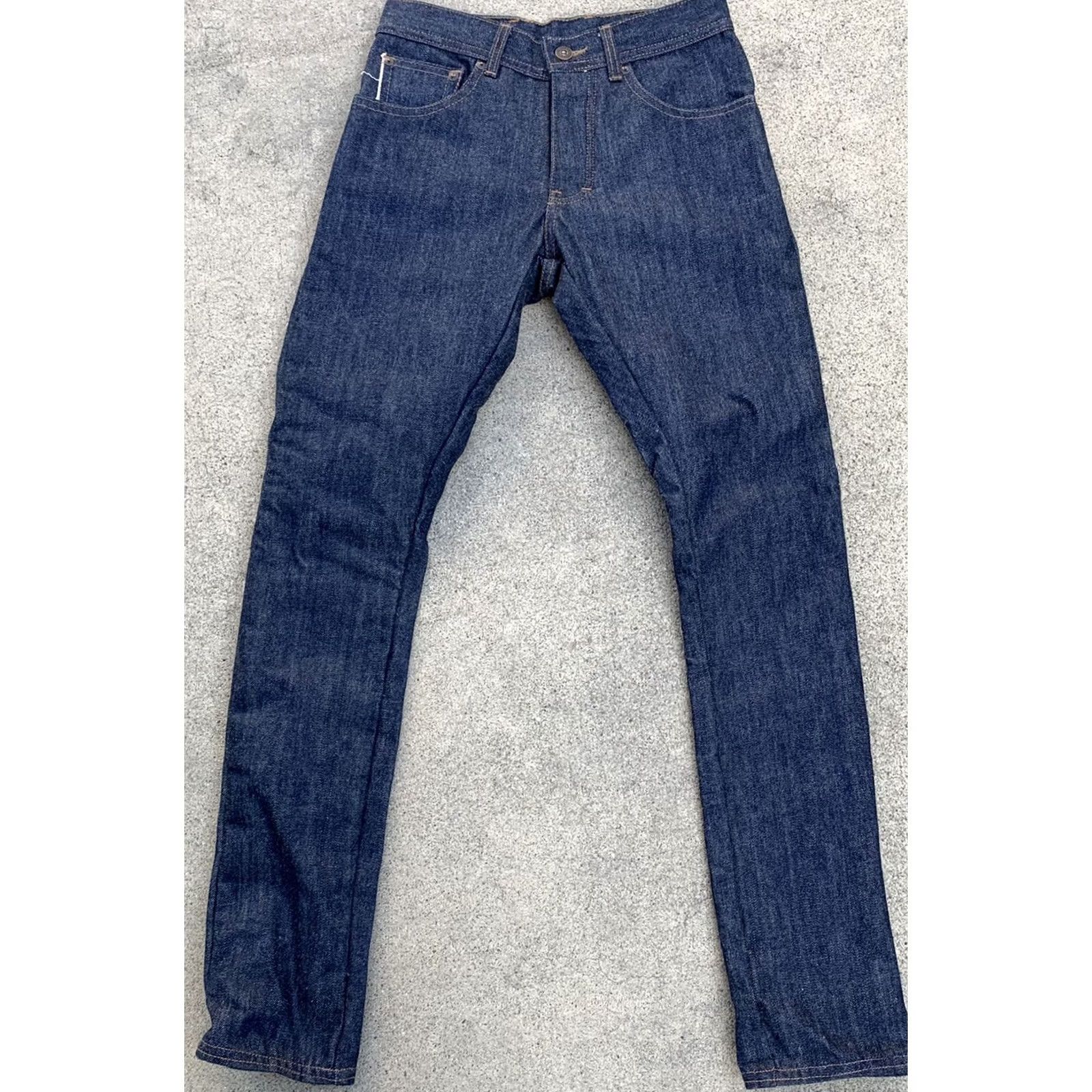 CO VINTAGE Lawless Denim & Co Jeans Selvedge Denim LD & CO American Heritage Clothing 27 31 Blue Cotton Denim 5-Pocket Mens Size US 27 - 7 Thumbnail
