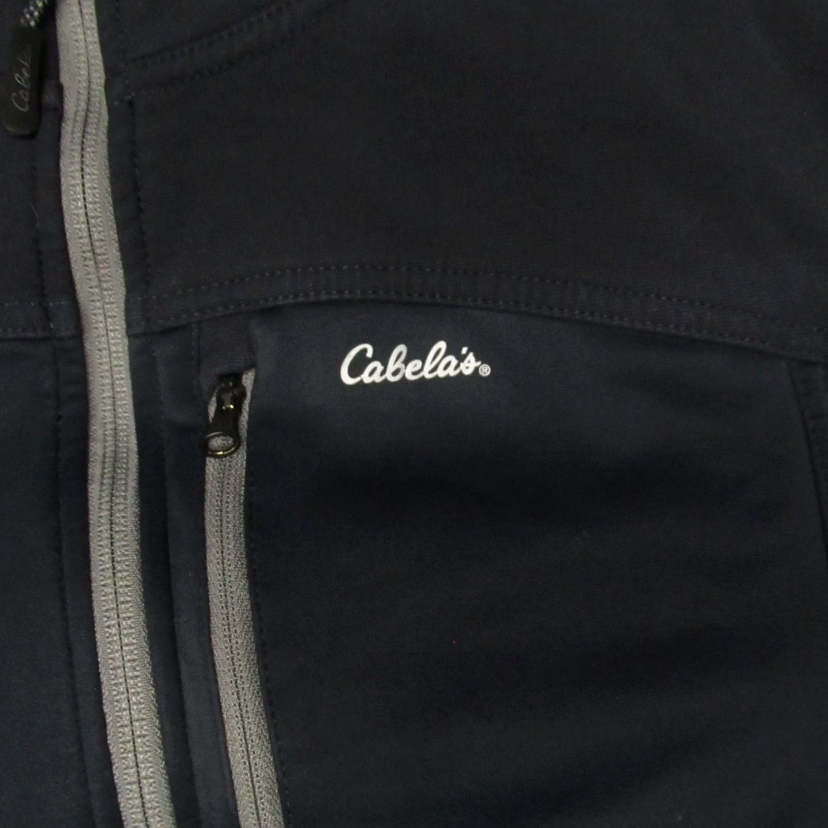 Vintage Cabela's Jacket Men 2XL Black Full Zip Fleece Lined Softshell Windbreaker Hiking Outdoor Jacket Men Regular Size US XXL / EU 58 / 5 - 3 Thumbnail