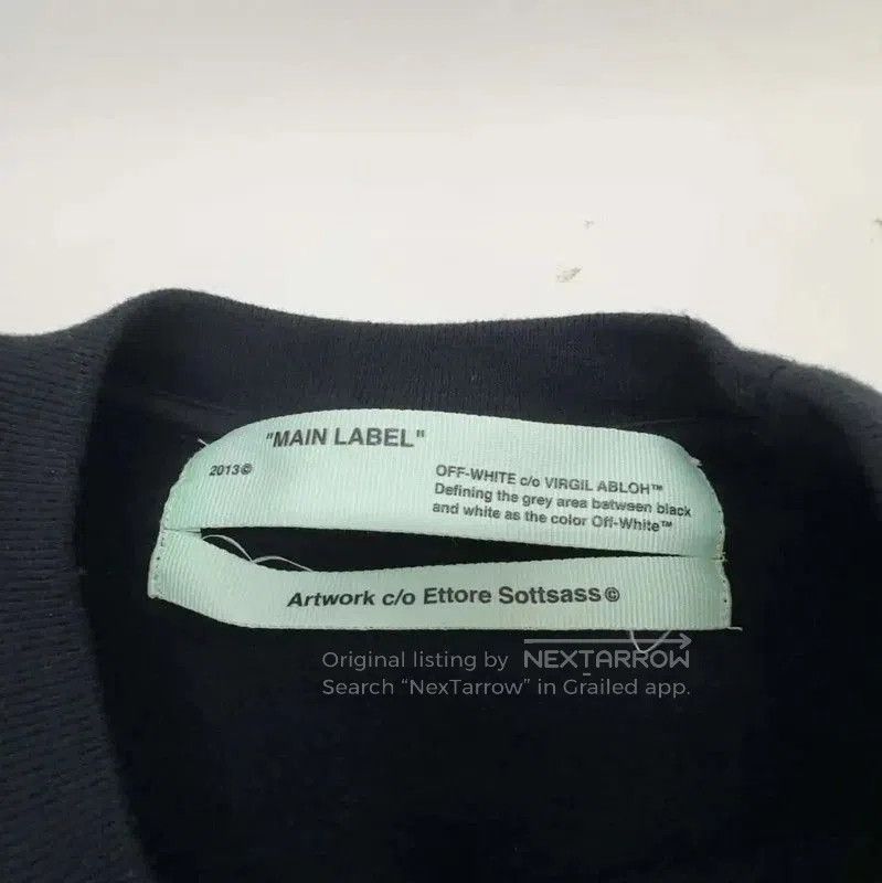 Off-White Off-White Black Cotton Sweatshirt for Women . Size M / US 6-8 / IT 42-44 - 4 Thumbnail
