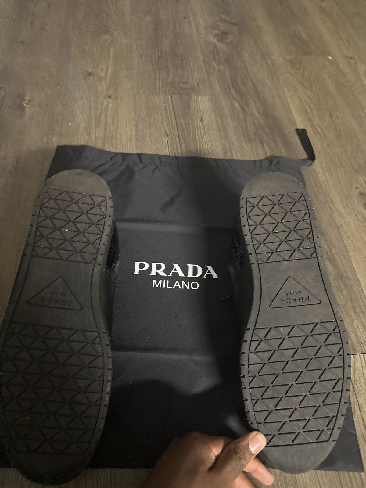 Prada Prada DownTown Leather Size US 11 / EU 44 - 6 Thumbnail