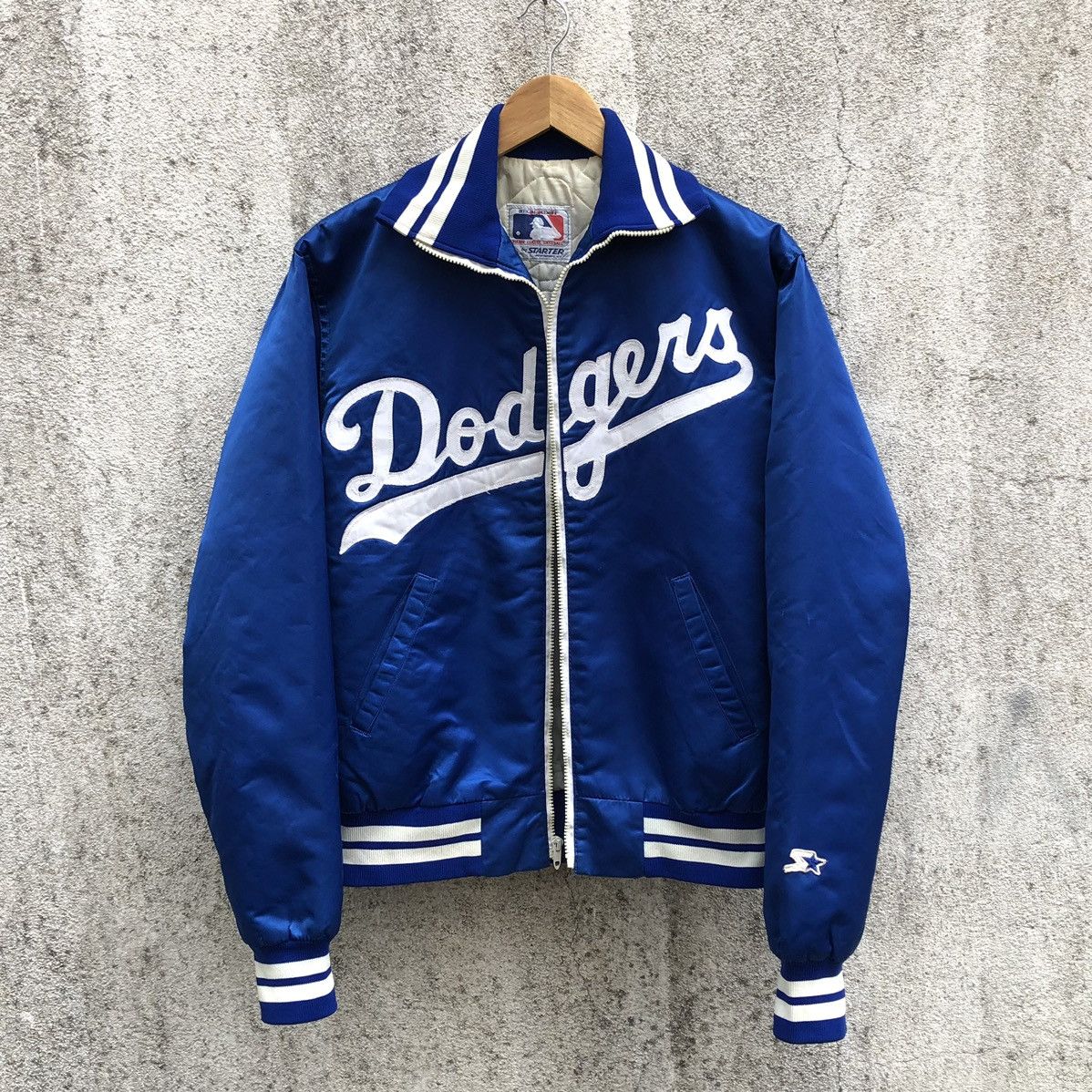 Starter Vintage 90’s Starter MLB LA Dodgers Varsity Jacket Size US L / EU 52-54 / 3 - 1 Thumbnail