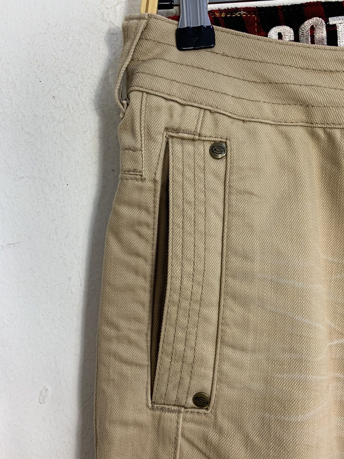 Gotcha 90s Gotcha Surf Brown Denim Jeans Embroidery Quotes Size US 32 / EU 48 - 6 Thumbnail
