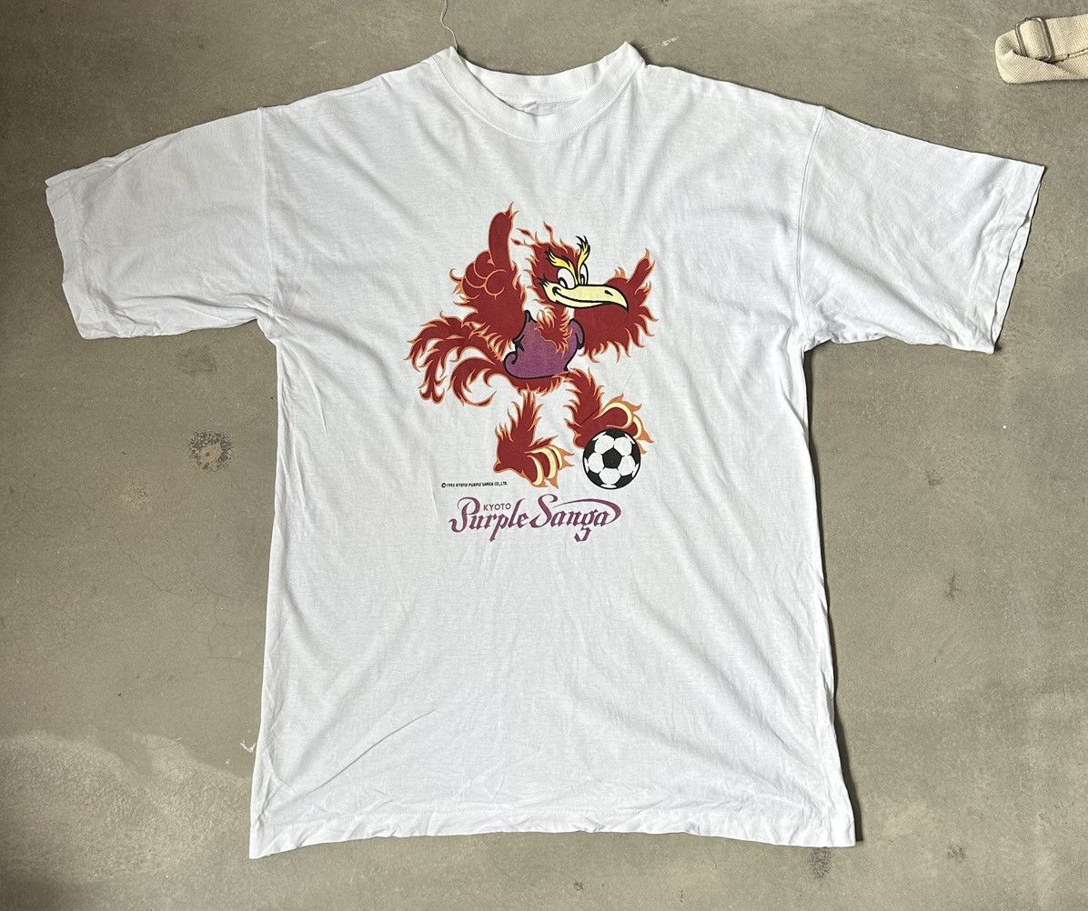 Japanese Brand VINTAGE 1995 KYOTO PURPLE SANGA J LEAGUE TEE Size US M / EU 48-50 / 2 - 1 Thumbnail