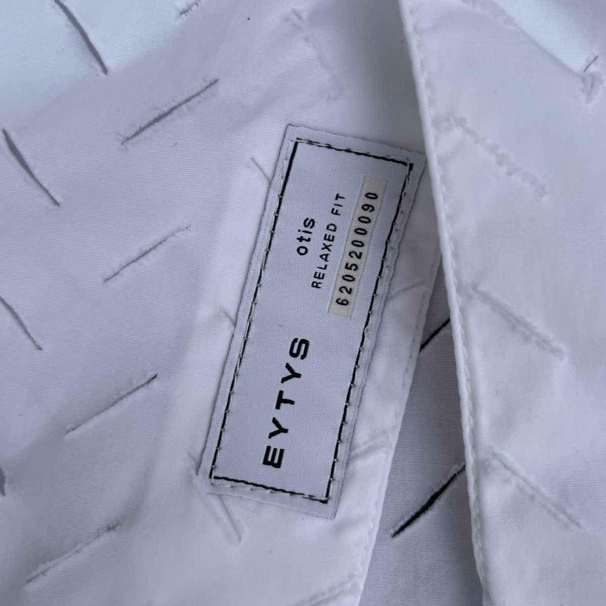 Eytys Eytys Otis Perforated Button-up Cotton Shirt Size US S / EU 44-46 / 1 - 6 Thumbnail