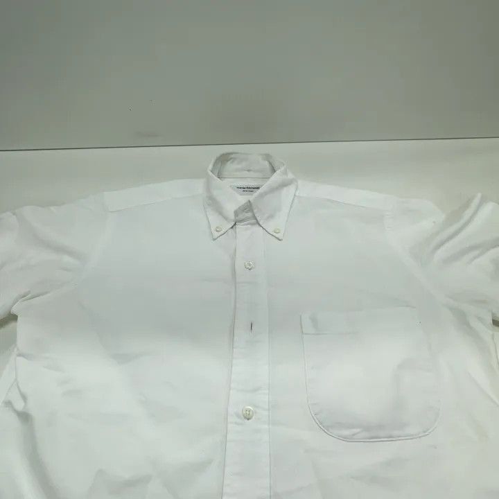 Thom Browne Thom Browne Classic Long Sleeve Oxford Shirt -2507 Size US M / EU 48-50 / 2 - 2 Thumbnail