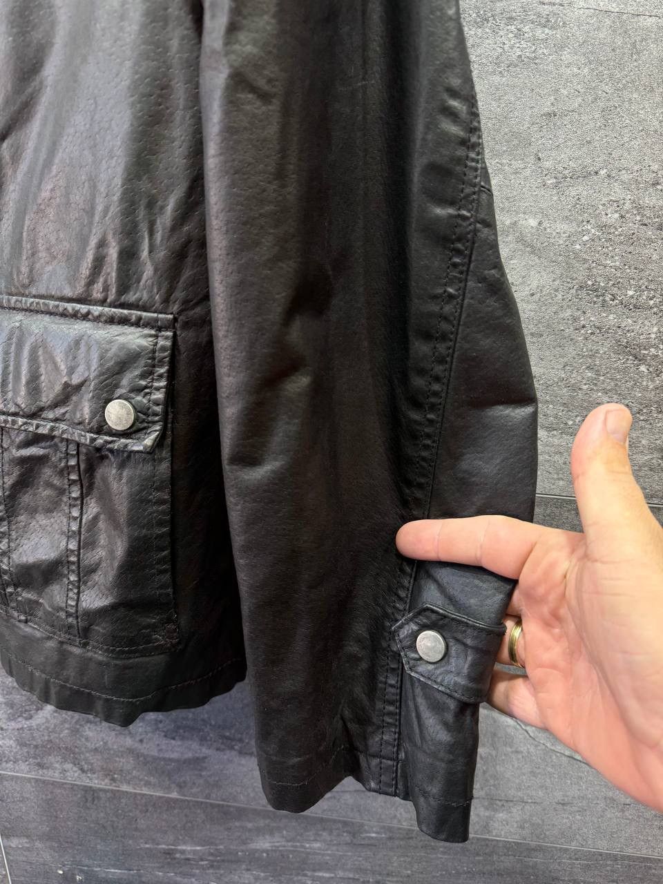 Other Barneys Originals Men's Multipocket Black Leather Jackets Size US XL / EU 56 / 4 - 21 Thumbnail