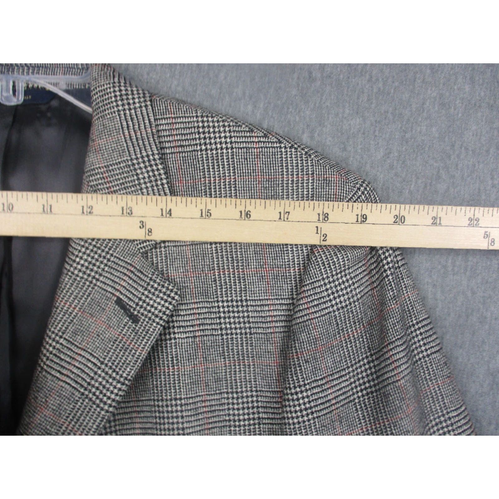 Brooks Brothers Brooks Brothers Sport Coat Men 41R Wool Plaid Gray Loro Piana Italy Notch Lapel 3-Button 2 Piece Business Formal Wedding Size US XS / EU 42 / 0 - 6 Thumbnail