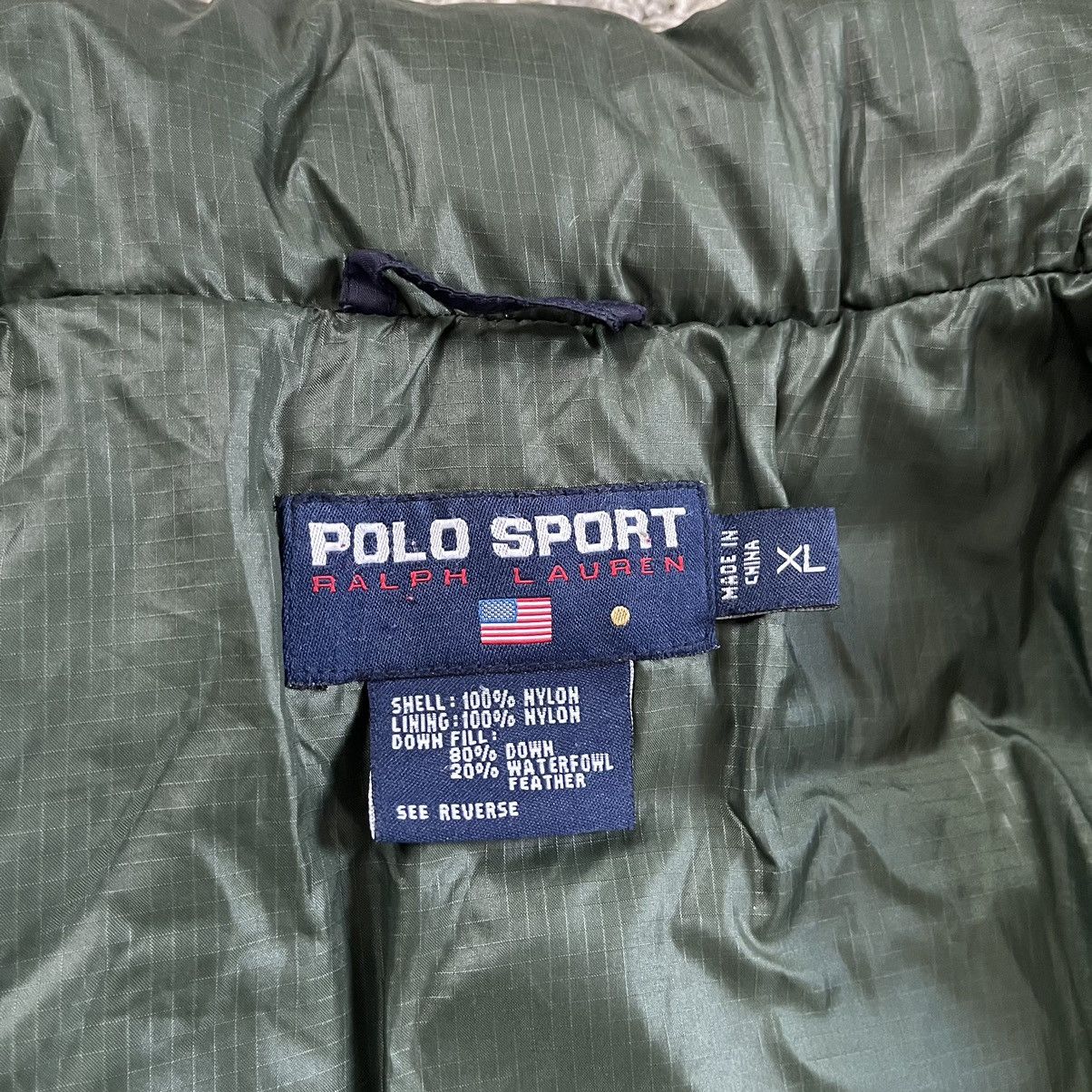 Polo Ralph Lauren 🔴Polo Sport Puffer Jacket Size XL Navy Blue Bubble WuTang Size US XL / EU 56 / 4 - 6 Thumbnail