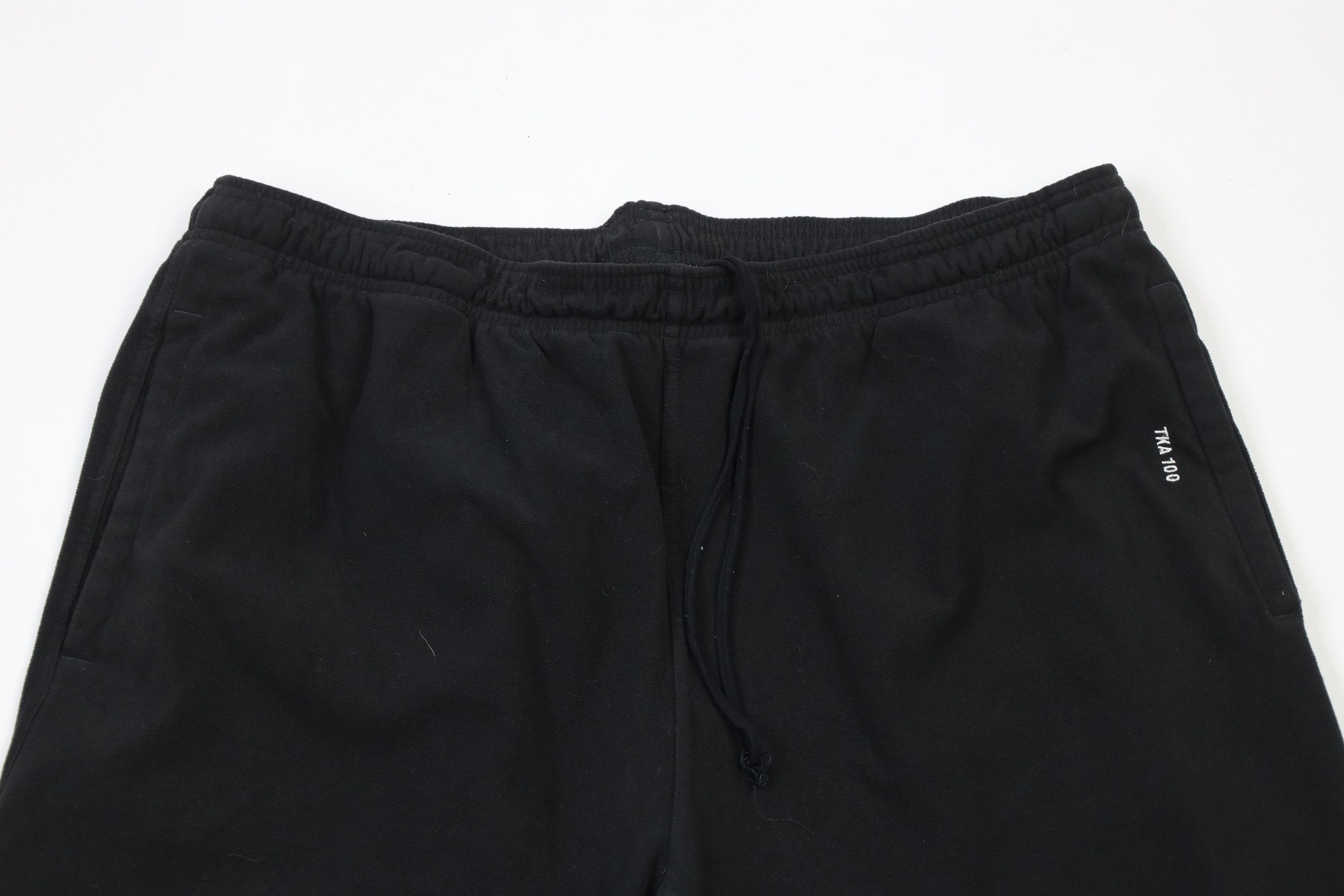 The North Face × Vintage Vintage The North Face Out Wide Leg Fleece Sweatpants Black Size US 38 / EU 54 - 2 Thumbnail