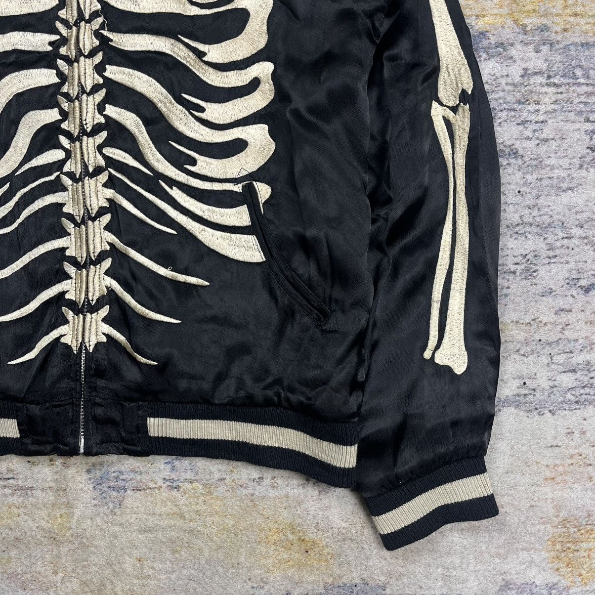 Kapital Back street crawler skeleton rayon souvenir sukajan jacket Size US M / EU 48-50 / 2 - 7 Thumbnail