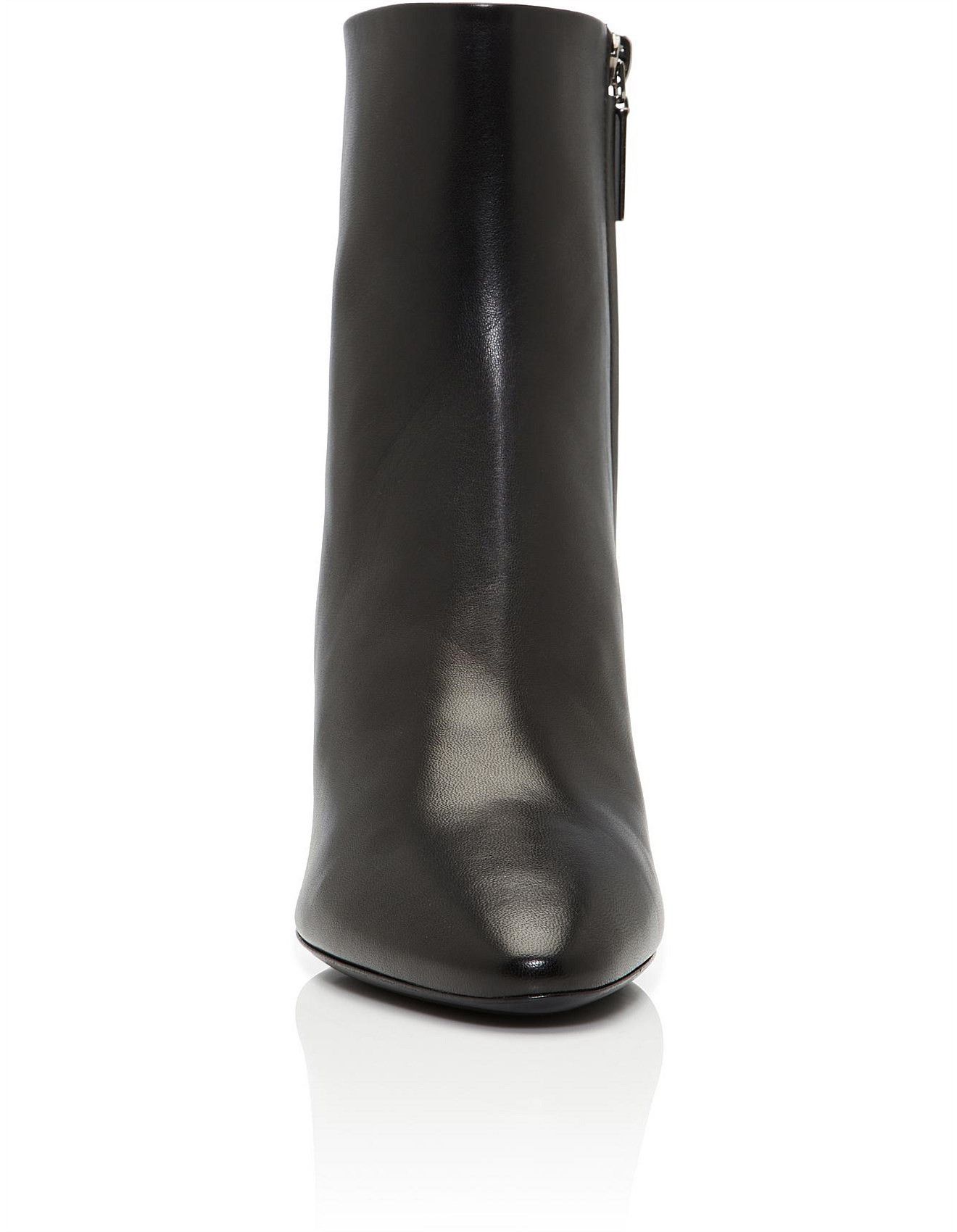 Saint Laurent Paris o1s1wg110625 529350 Lou Ankle Boots Smooth Leather in Black Size US 12 / EU 45 - 2 Thumbnail