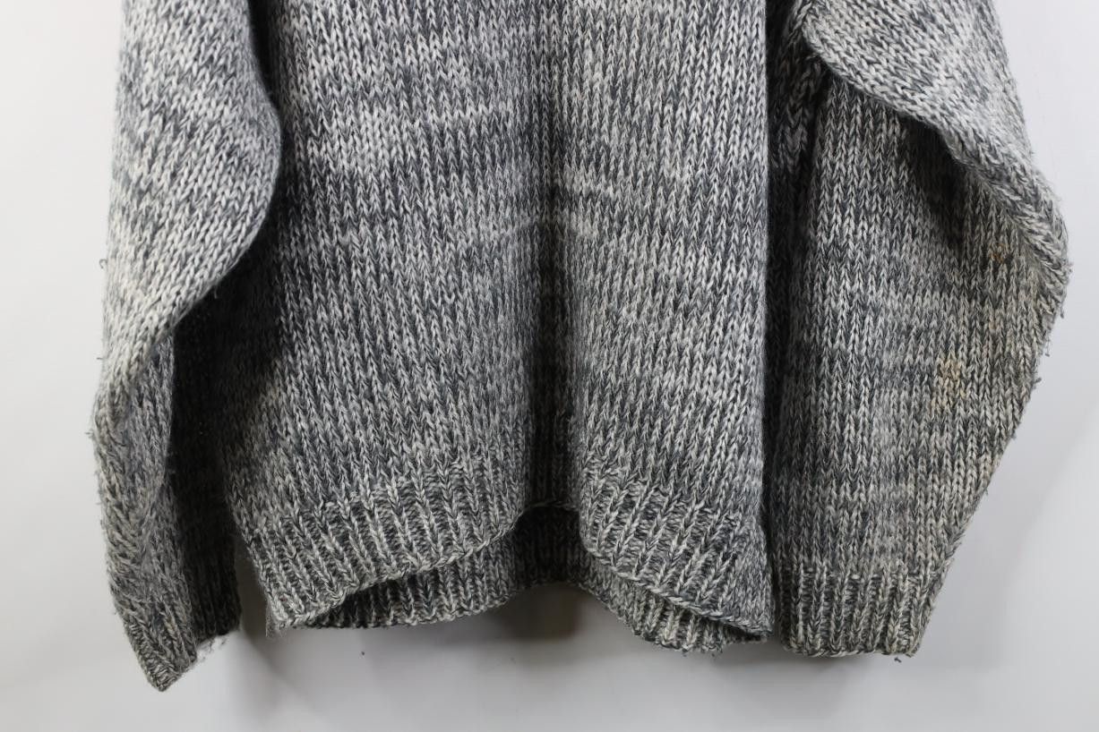 Vintage Vintage 90s Streetwear Geometric Chunky Knit Sweater Size US M / EU 48-50 / 2 - 13 Thumbnail