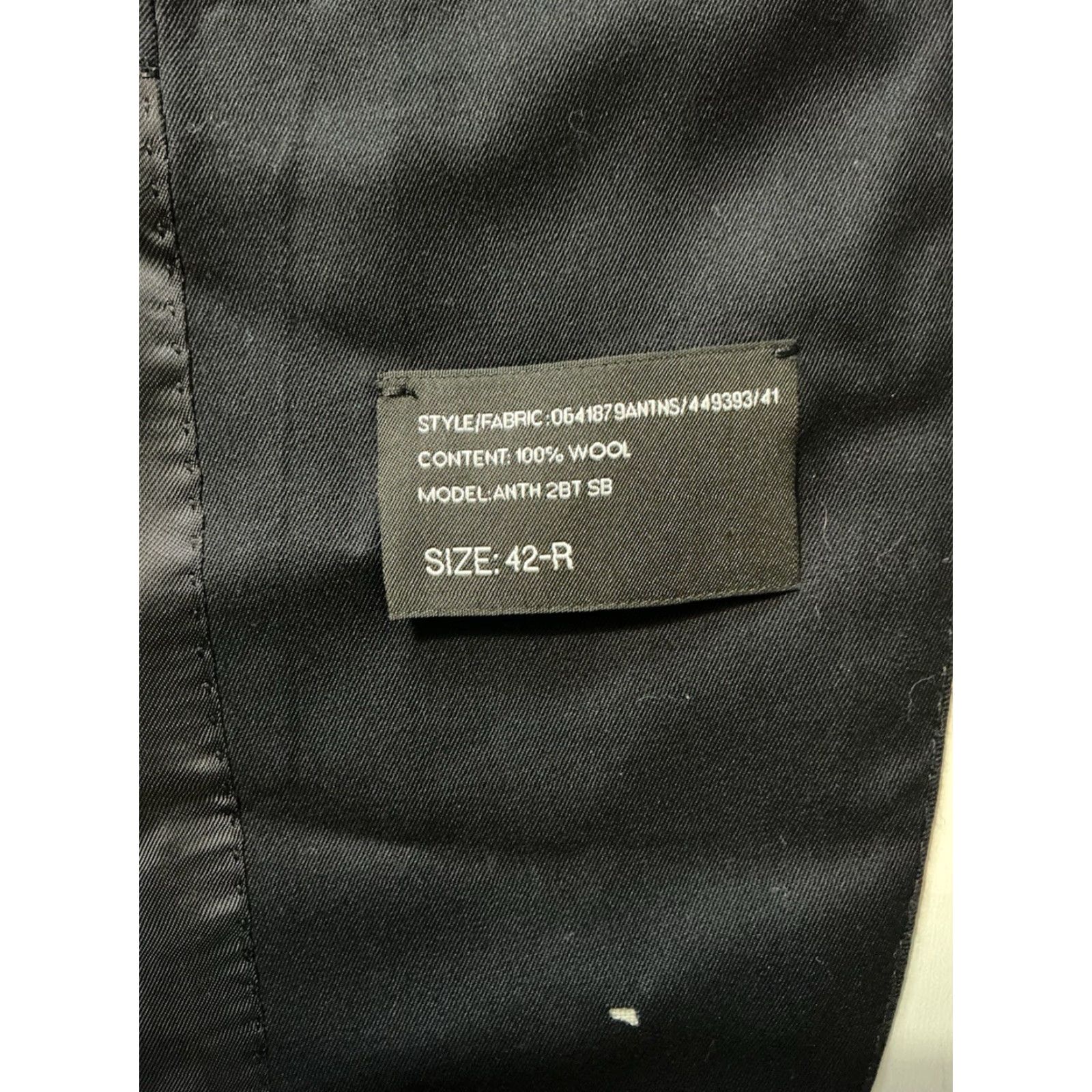 Ralph Lauren Ralph Lauren Black Label 100% Wool Navy Blue 2 Button Blazer Jacket Sz. 42L Size 42R - 5 Thumbnail