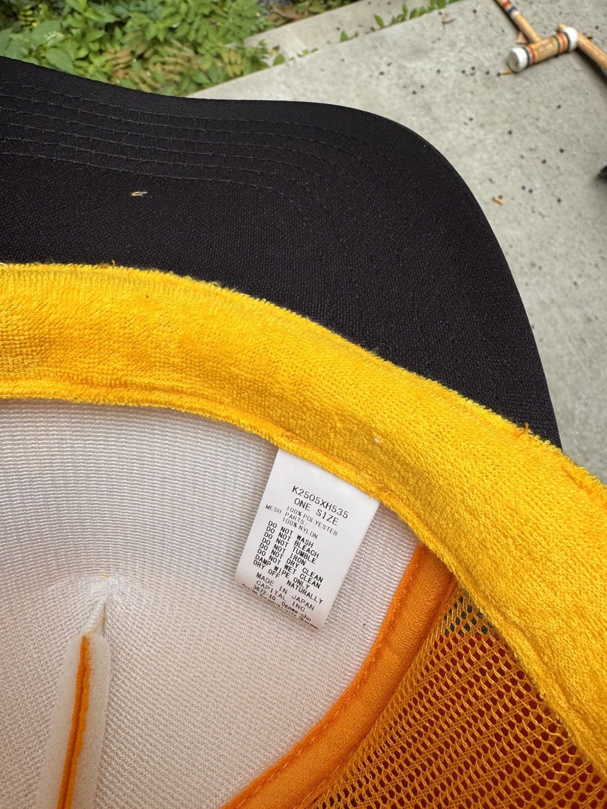 Kapital Kapital LifeKapriccio Two Tone Cap Size ONE SIZE - 3 Thumbnail