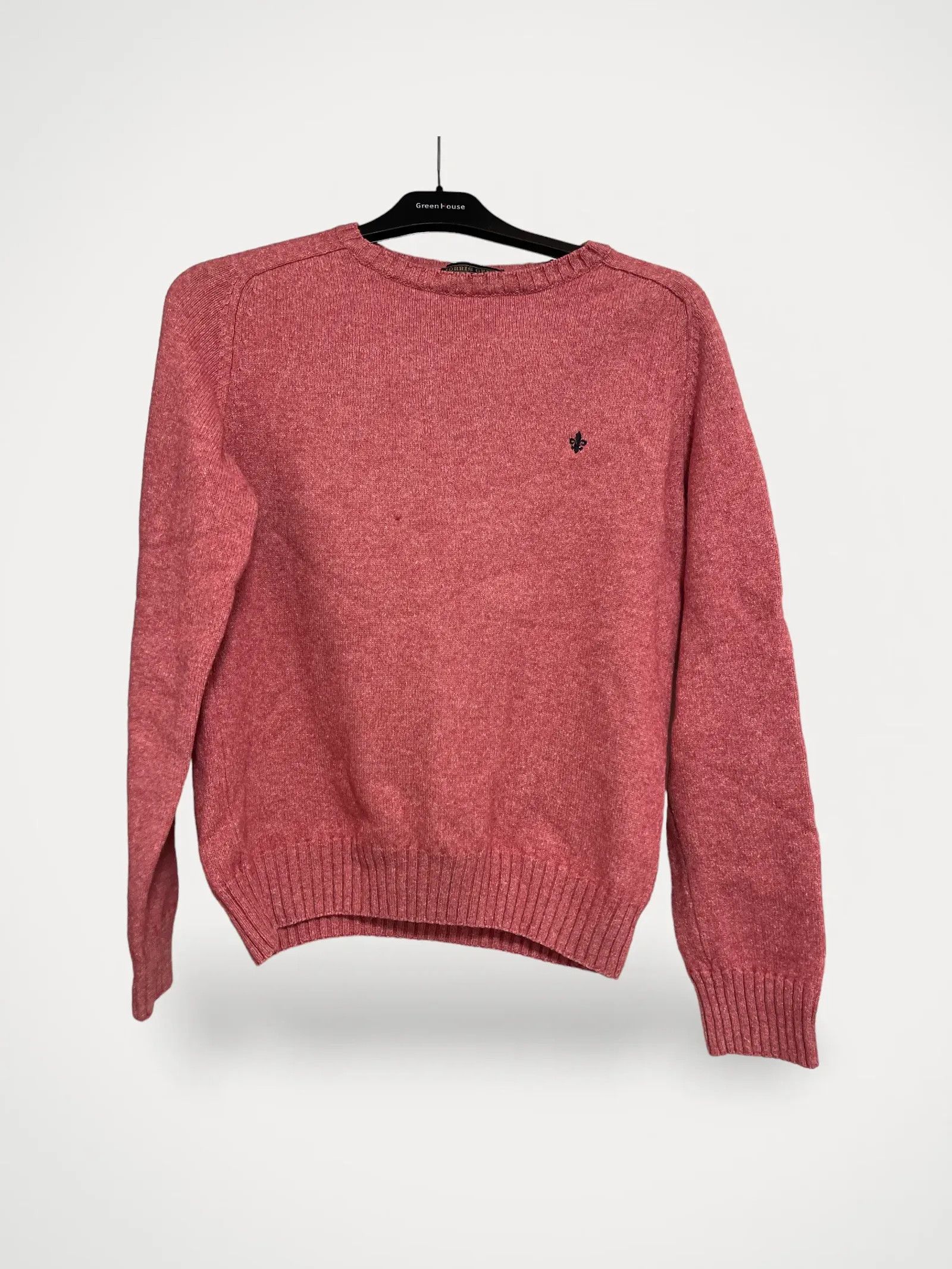 Morris Morris Foreman Merino Crew Neck Pink Sweater Size S / US 4 / IT 40 - 1 Thumbnail
