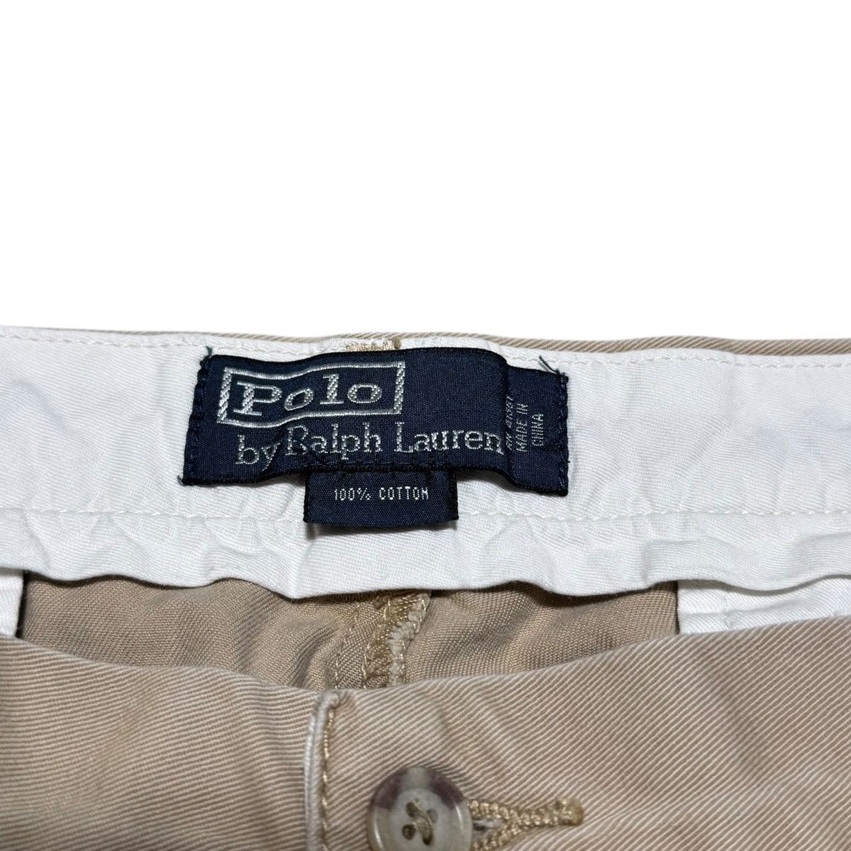 Polo Ralph Lauren × Vintage Polo Ralph Lauren Classic Chino Khaki Pants Men’s 38x30 Size US 38 / EU 54 - 5 Thumbnail