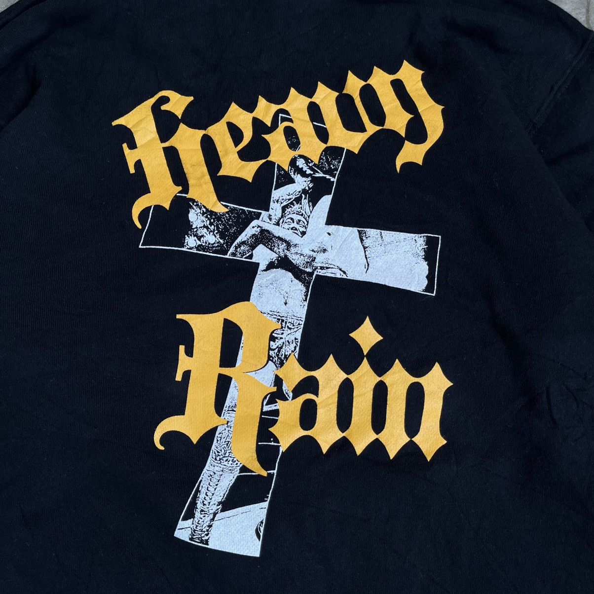 Hysteric Glamour 2000s KOS Vkei Style Heavy Rain Big Cross Zip Hoodie Size US L / EU 52-54 / 3 - 4 Thumbnail