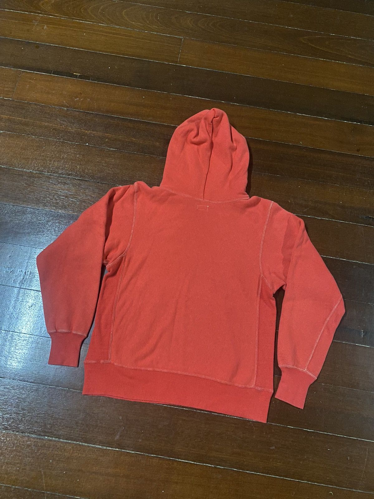 Warehouse Rare Warehouse & Co USMC QUANTICO Loopwheel Hoodie in red Size US M / EU 48-50 / 2 - 11 Thumbnail