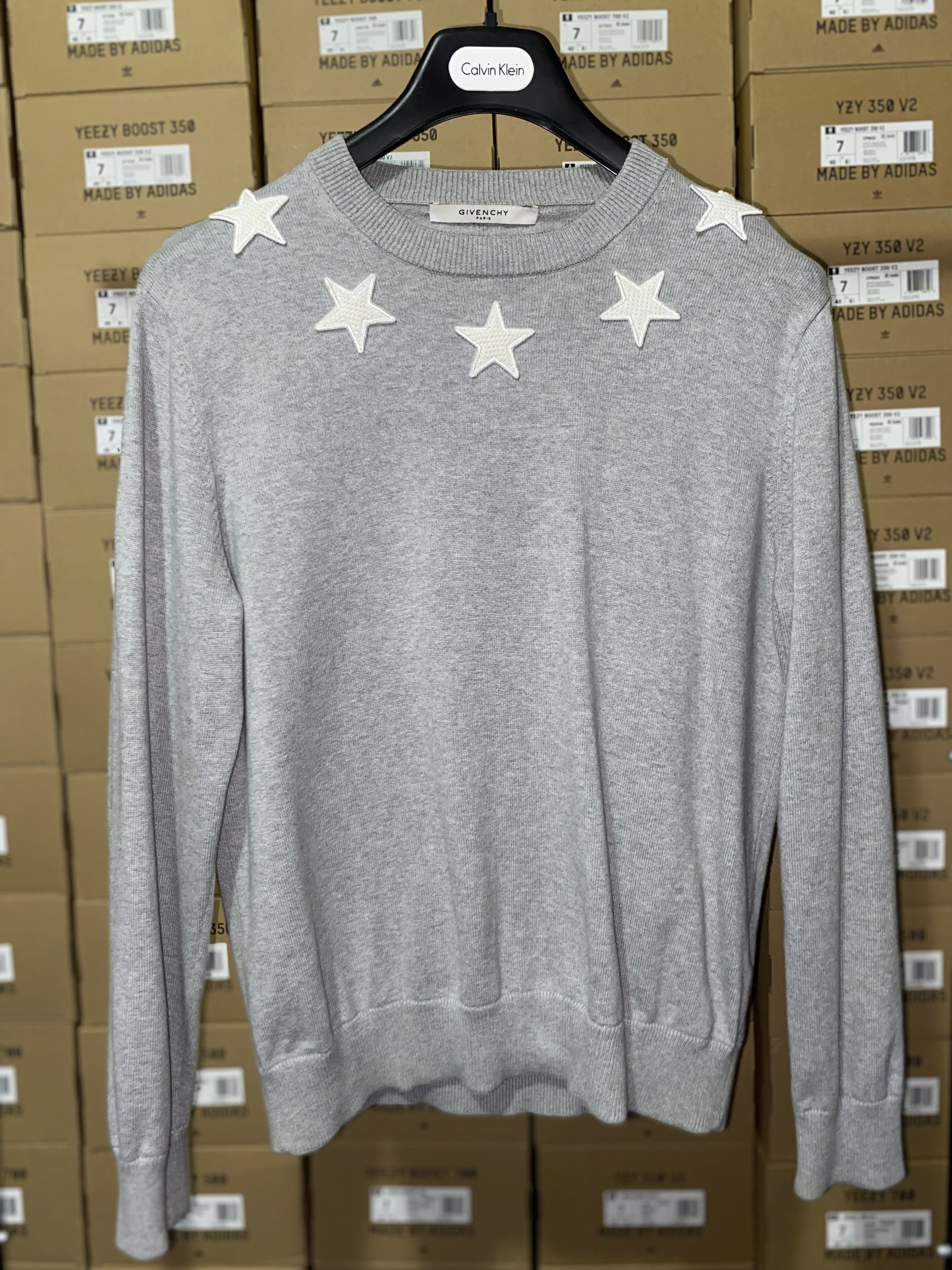 Mens givenchy star jumper best sale