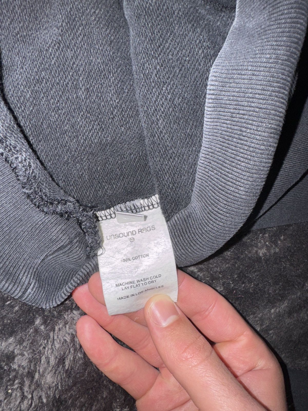 Unsound Rags Unsound Rags 1/3 Seam Hoodie Size US L / EU 52-54 / 3 - 3 Thumbnail