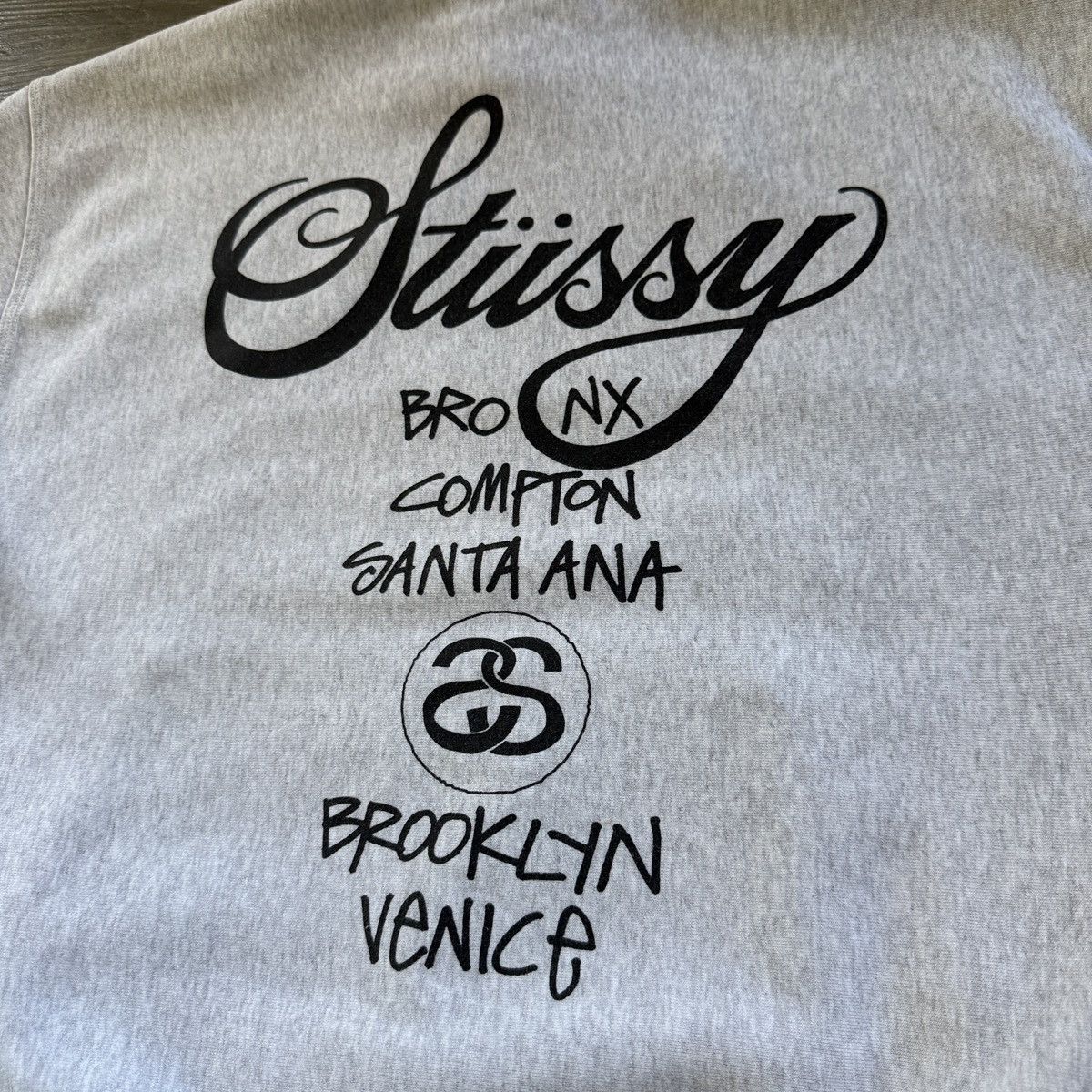 Stussy Stussy World Tour hoodie Size US L / EU 52-54 / 3 - 4 Thumbnail