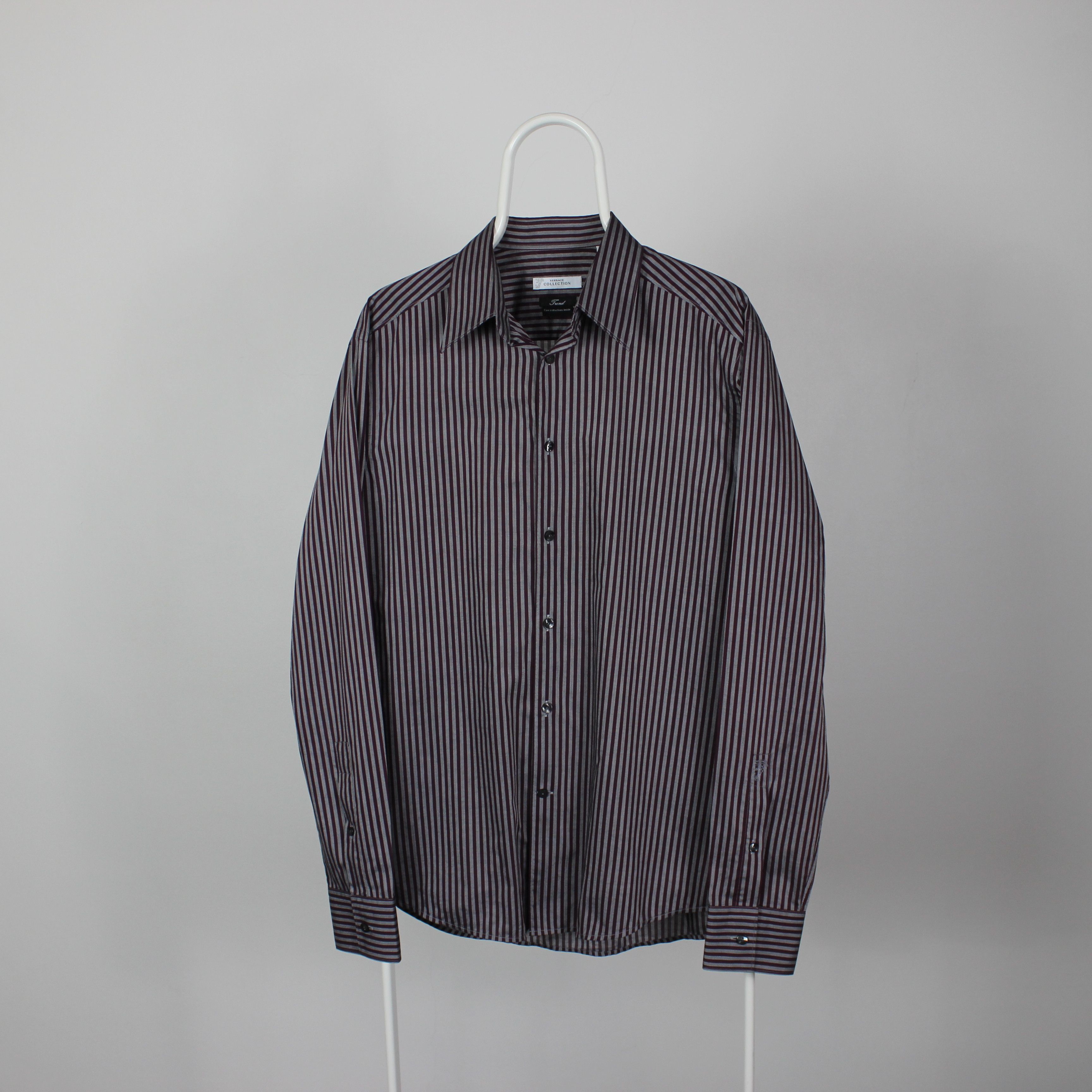 Versace Versace collection shirt men button ups M L 16 41 Size US L / EU 52-54 / 3 - 3 Thumbnail