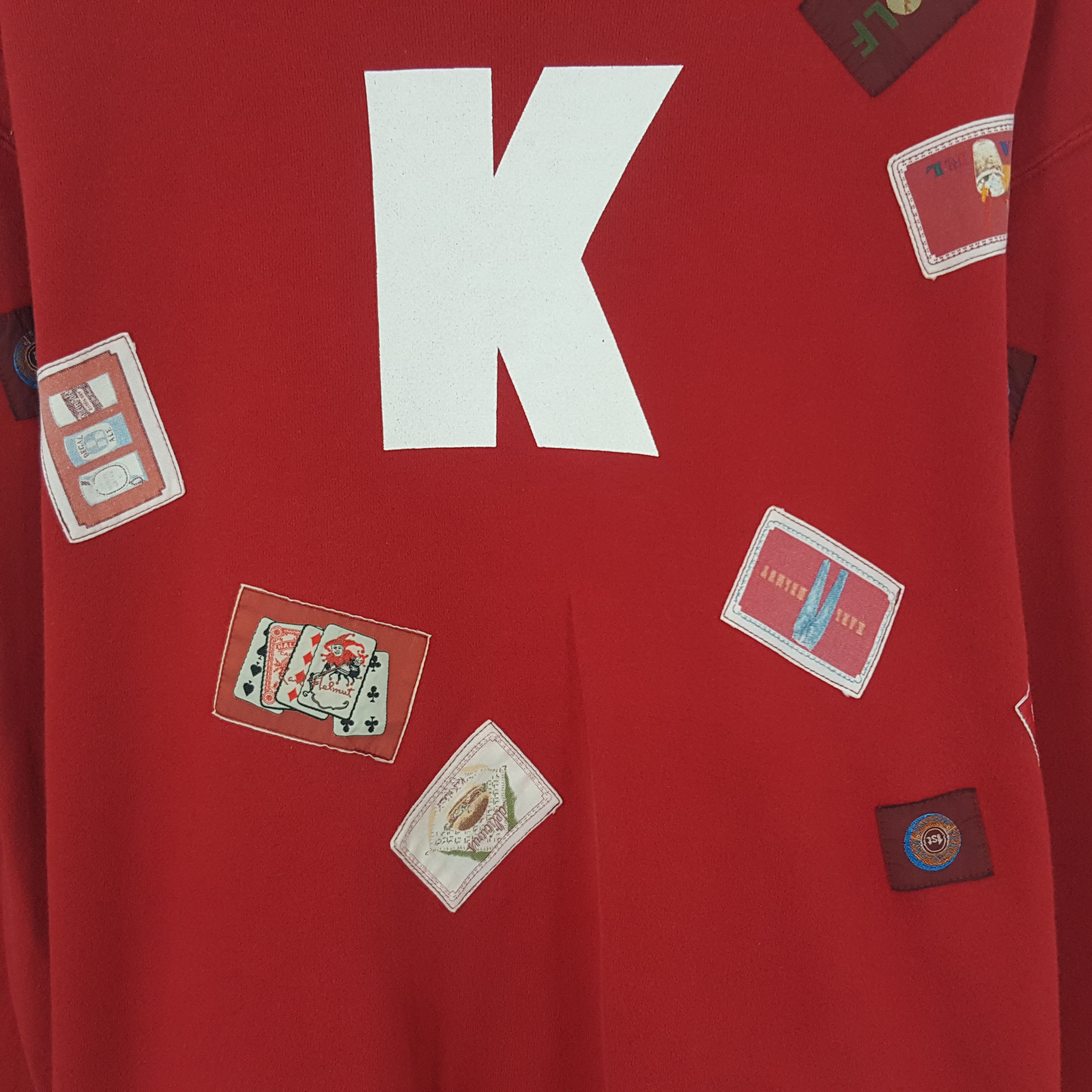 Karl Helmut × Vintage Vintage Karl Helmut Patchwork Sweatshirt Size US L / EU 52-54 / 3 - 2 Thumbnail
