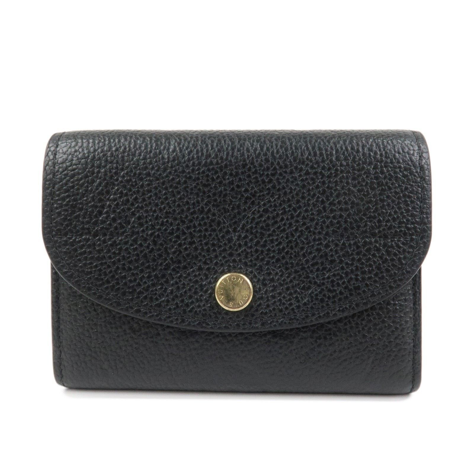 Louis Vuitton Louis Vuitton Empreinte Rosalie Coin Purse Leather Black Size ONE SIZE - 1 Thumbnail