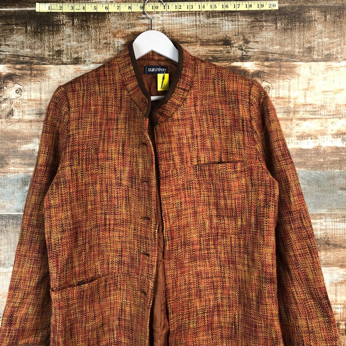 Homespun Knitwear × Japanese Brand × Vintage Sun Reve made in japan vintage Cardigan Knitwear #A2354 Size US L / EU 52-54 / 3 - 2 Thumbnail