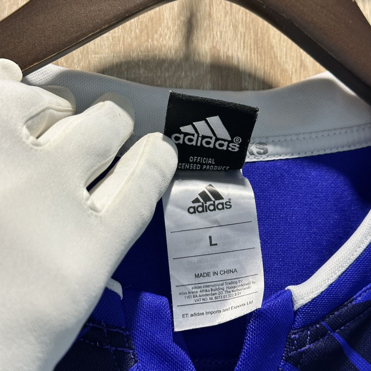 Adidas × All Blacks × Canterbury of New Zealand ADIDAS ALL BLACKS NEW ZEALAND RUGBY JERSEY Size US L / EU 52-54 / 3 - 8 Thumbnail