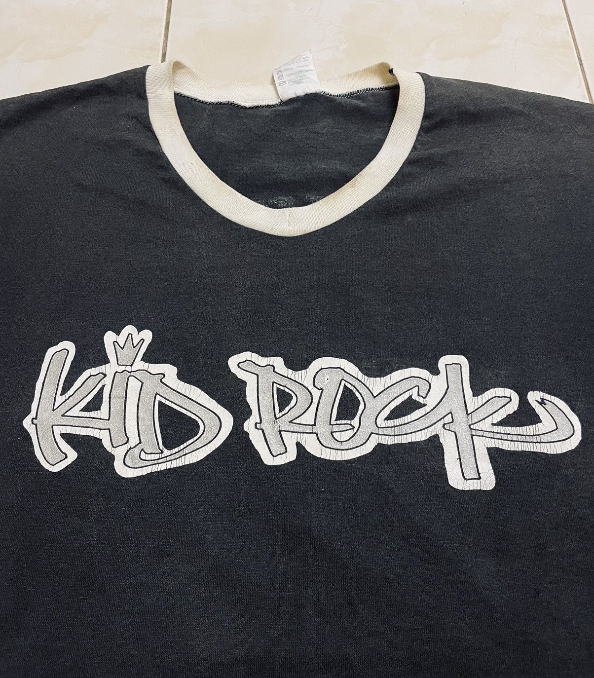 Band Tees VINTAGE KID ROCK B-NECK AN AMERICAN PIMP 90s TEE Size US XL / EU 56 / 4 - 4 Thumbnail