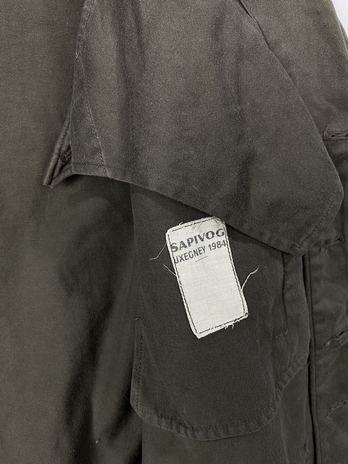 Vintage Vintage 80s 1984 Sapivog Uxegney Army Military Jacket. #D10 Size US M / EU 48-50 / 2 - 8 Thumbnail