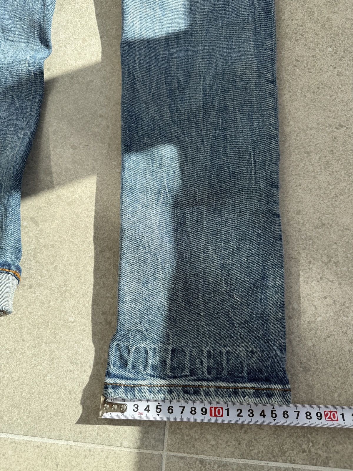 Burberry Burberry rare leg opening logo Jeans Size US 31 - 6 Thumbnail