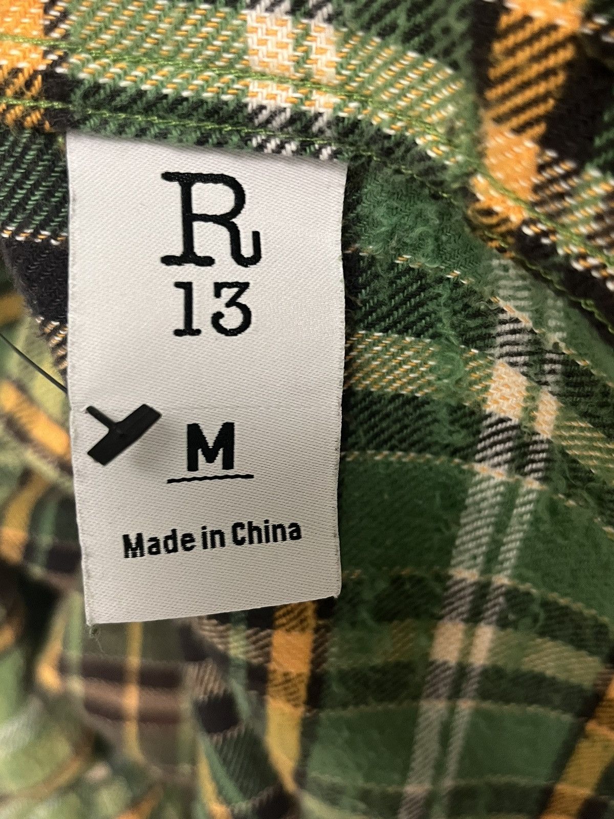 R13 Multi-pocket Workwear Shirt. Medium Size M / US 6-8 / IT 42-44 - 7 Thumbnail