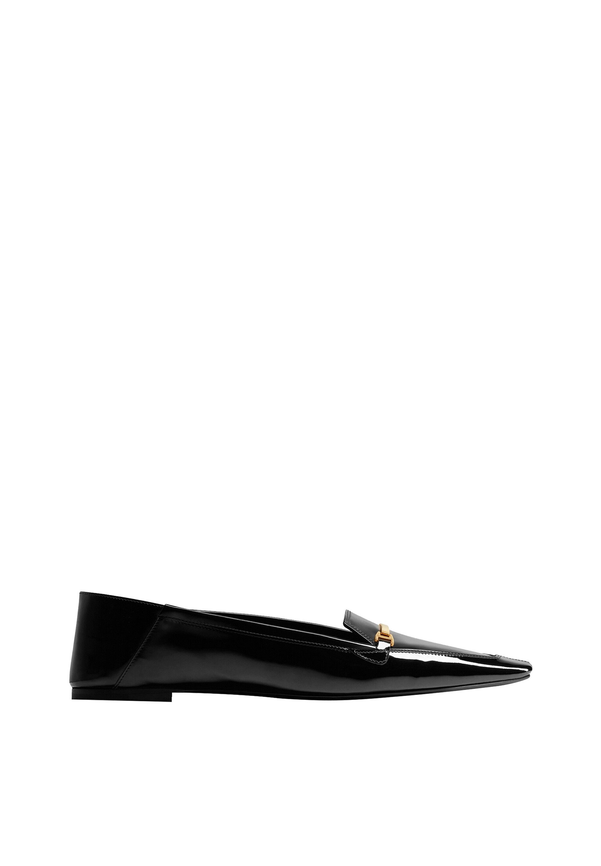Saint Laurent Paris o1b1hav110125 Chris Leather Slippers / Loafers in Black Size US 5.5 / IT 35.5 - 1 Thumbnail