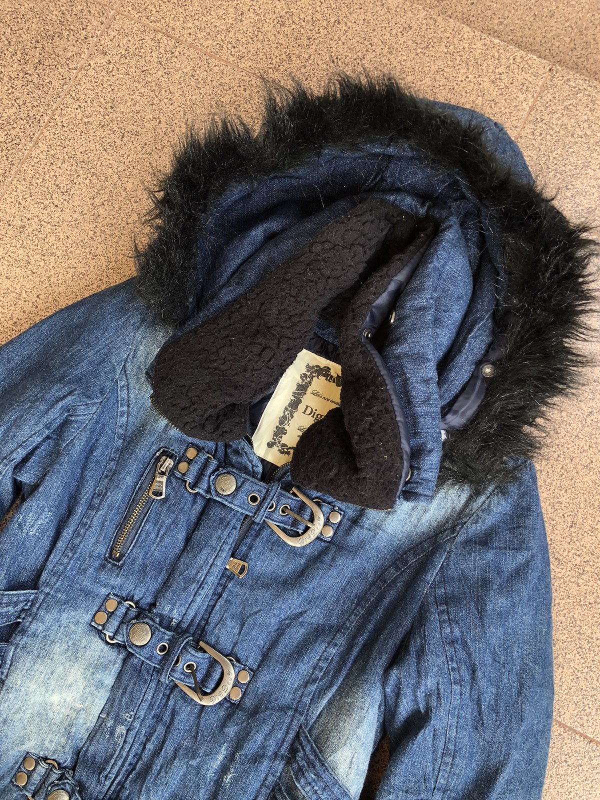 If Six Was Nine Dig Deep duffle napoleon detachable fur jacket Size US M / EU 48-50 / 2 - 3 Thumbnail