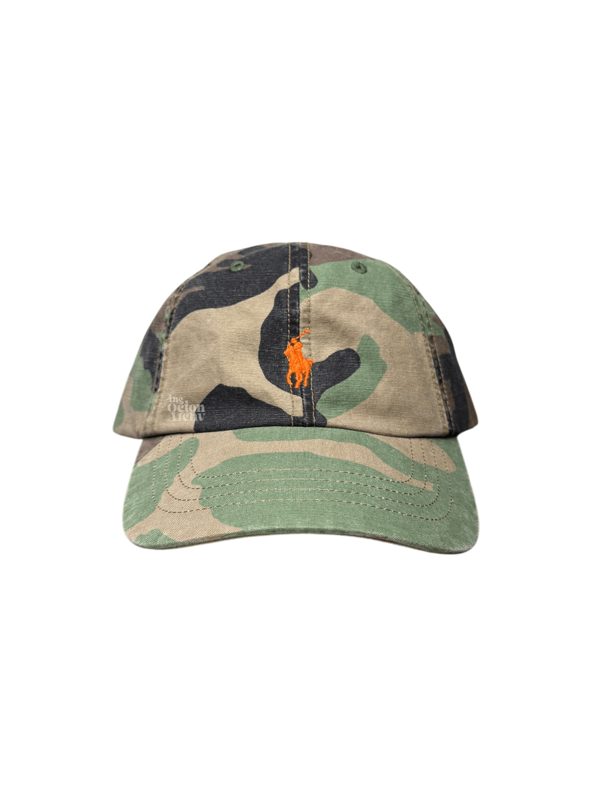 Polo Ralph Lauren Polo Ralph Lauren Camo Canvas Ball Cap Size ONE SIZE - 1 Thumbnail