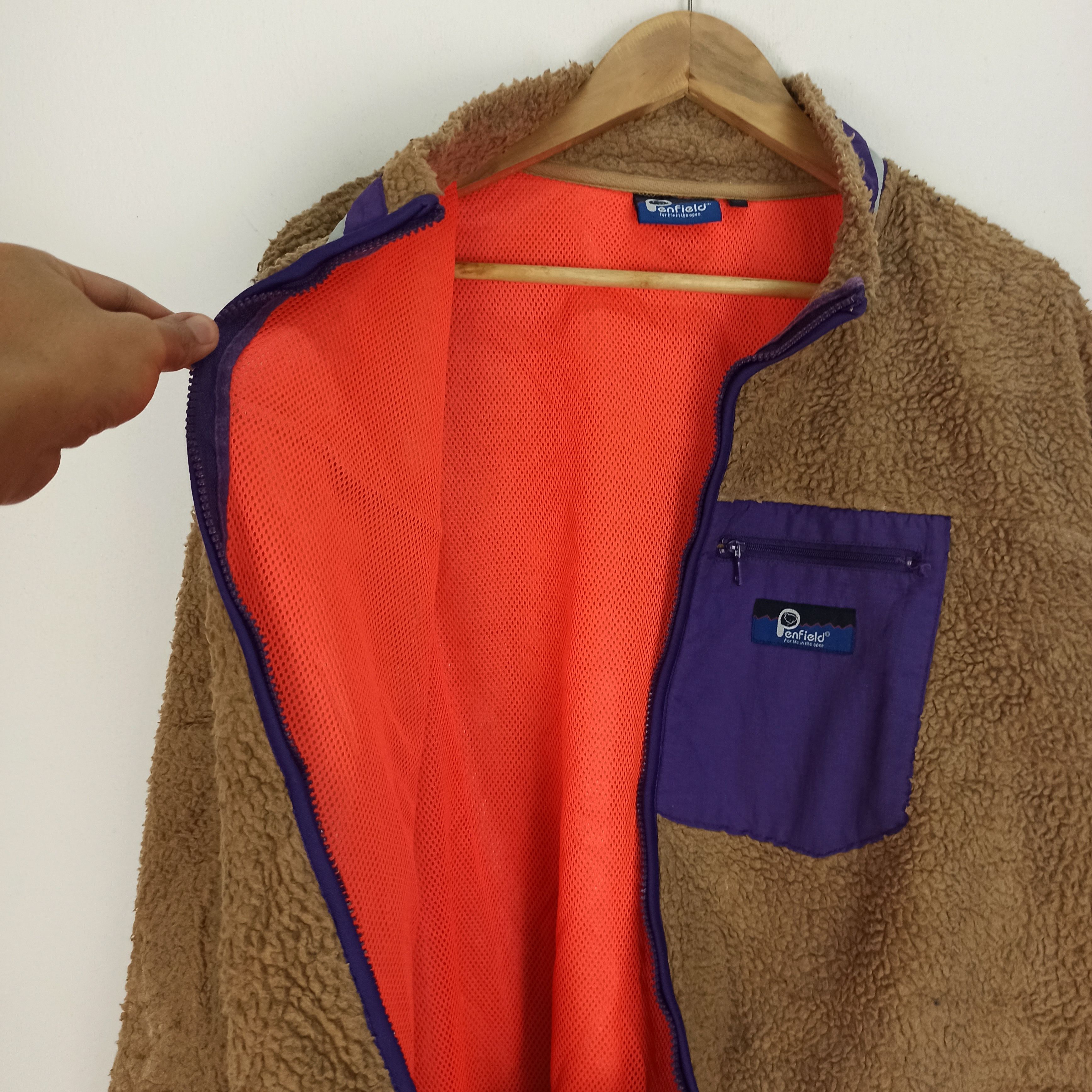 Penfield VINTAGE PENFIELD DIP PILE FLEECE JACKET Size US XL / EU 56 / 4 - 6 Thumbnail