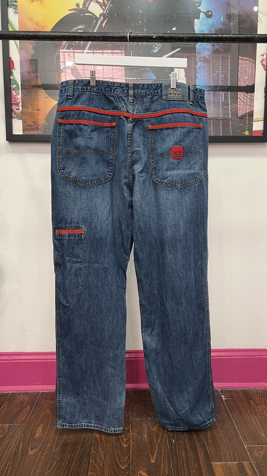 Marithe + Francois Girbaud Marithe Francois Girbaud 38w Jeans Size US 38 / EU 54 - 2 Thumbnail