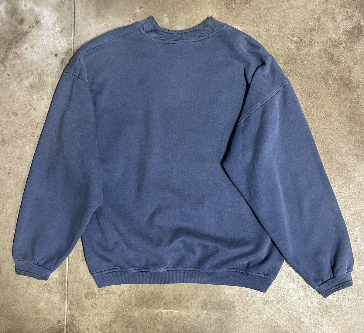 Quiksilver × Vintage 90s Baby Blue Embroidered Quiksilver pullover Size US L / EU 52-54 / 3 - 2 Thumbnail