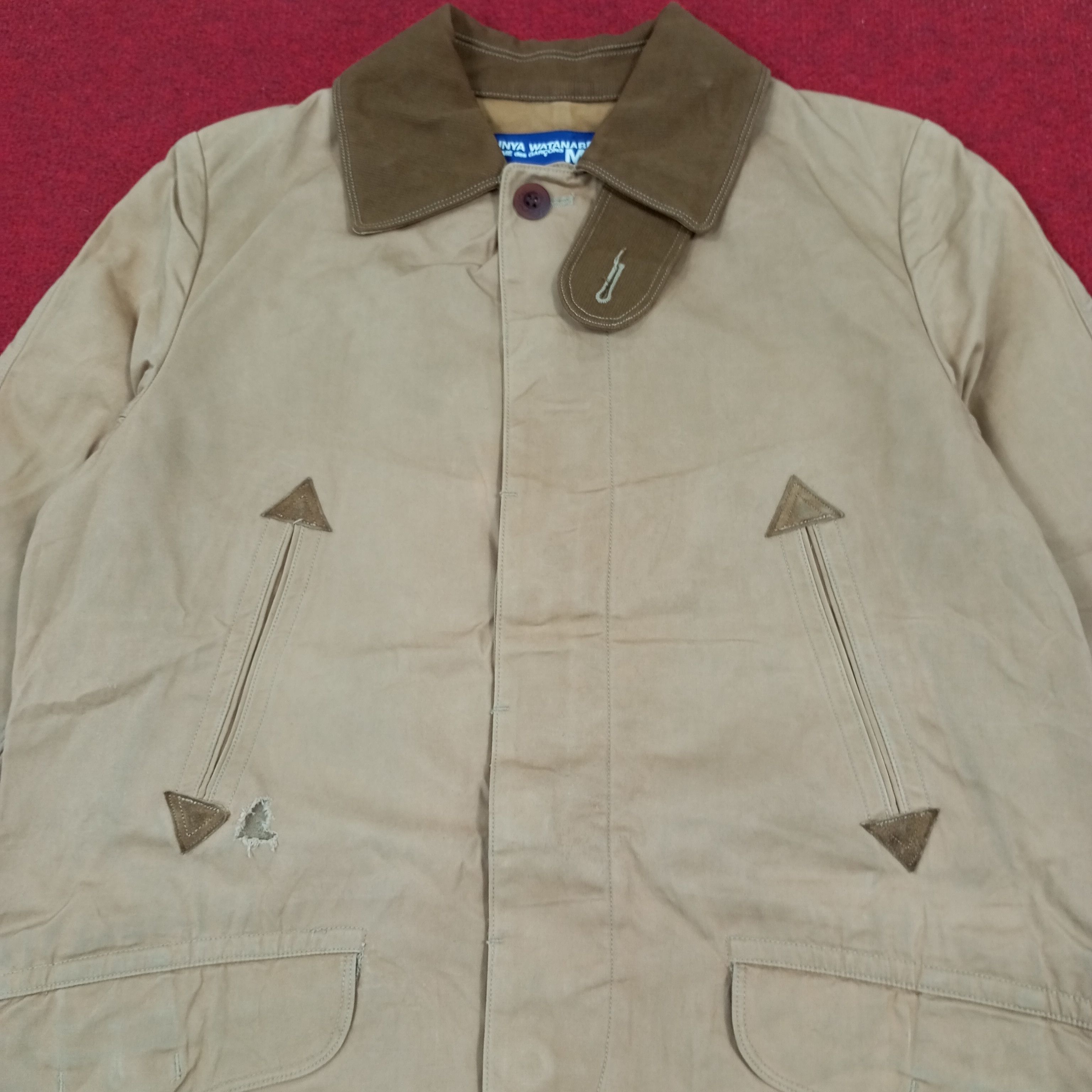 Comme des Garcons × Junya Watanabe × Vintage Comme Des Garcons Junya Watanabe Fashion Designer Jacket Size US XS / EU 42 / 0 - 2 Thumbnail