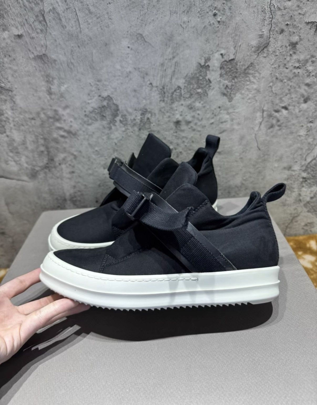 Rick Owens Rick Owens DRKSHDW Low Top Ramones K37 Size US 7.5 / IT 37.5 - 1 Thumbnail