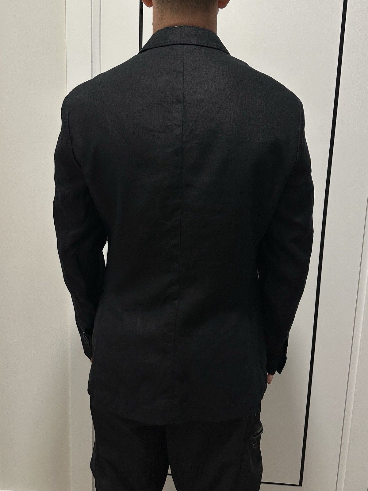 Mango Mango Mens Blazer Sport Summer Jacket Linen EU-50 / US-40 Size 40R - 4 Thumbnail