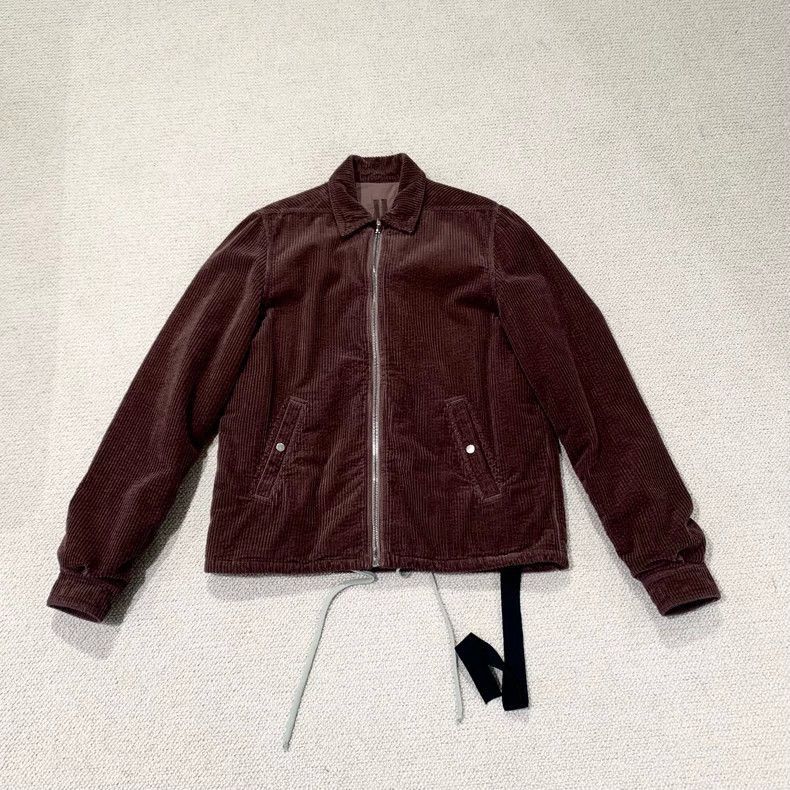 Rick Owens Rick Owens Corduroy zipper cotton jacket-2506 Size US S / EU 44-46 / 1 - 3 Thumbnail