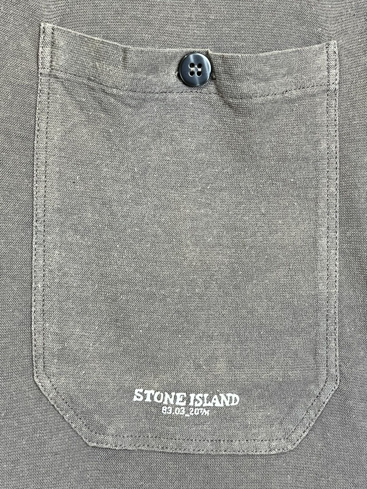 Stone Island Faded🔥Vintage STONE ISLAND distressed pockets polo shirts Size US S / EU 44-46 / 1 - 9 Thumbnail