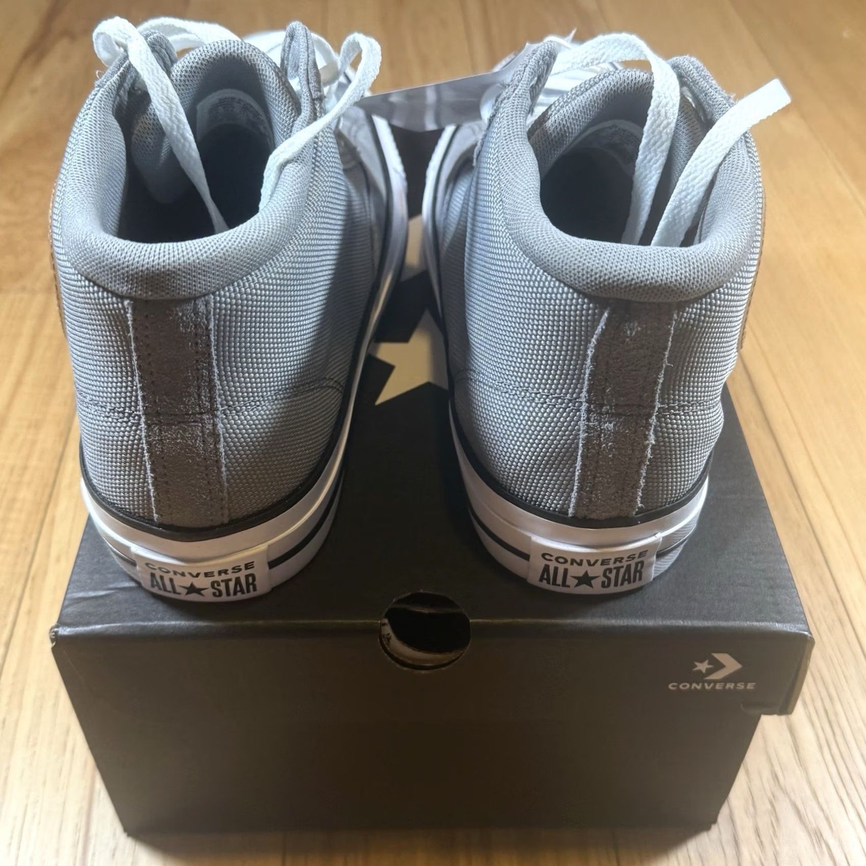 Converse Converse Chuck Taylor All Star Street Mid Mens 11.5 Multicolor Classic Sneaker Shoes CTAS Malden Street Grey Mid Top Shoe Mens 11.5 90s? Size US 12 / EU 45 - 5 Thumbnail